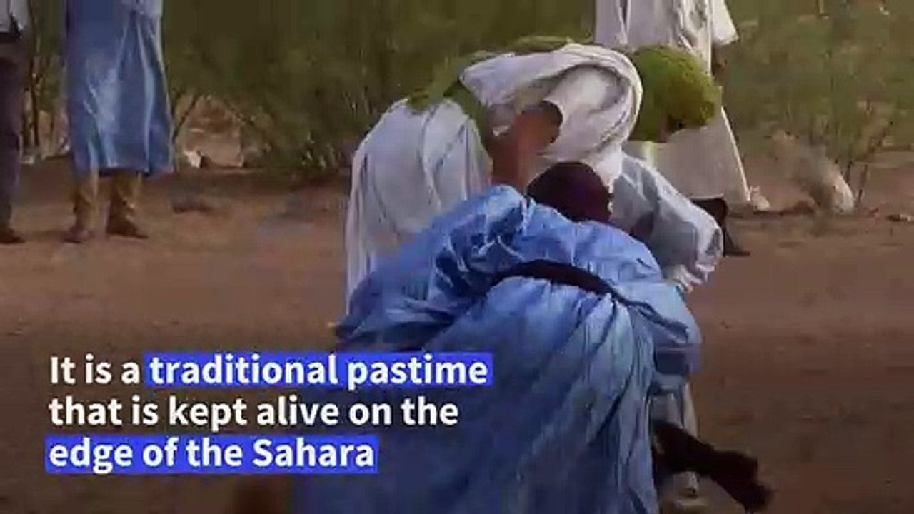 Moroccan nomads keep alive ancient sport of sand hockey