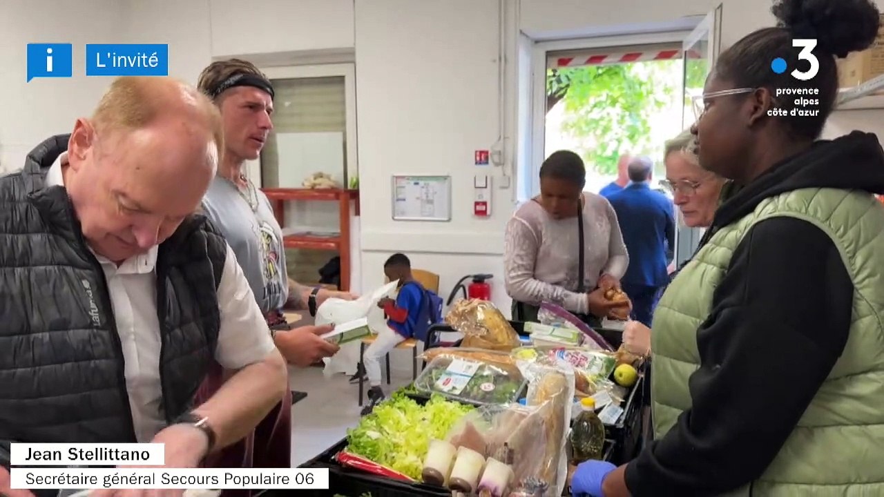 Invité 7h45 : Jean Stellittano, Secrétaire Général "Secours Populaire 06"
