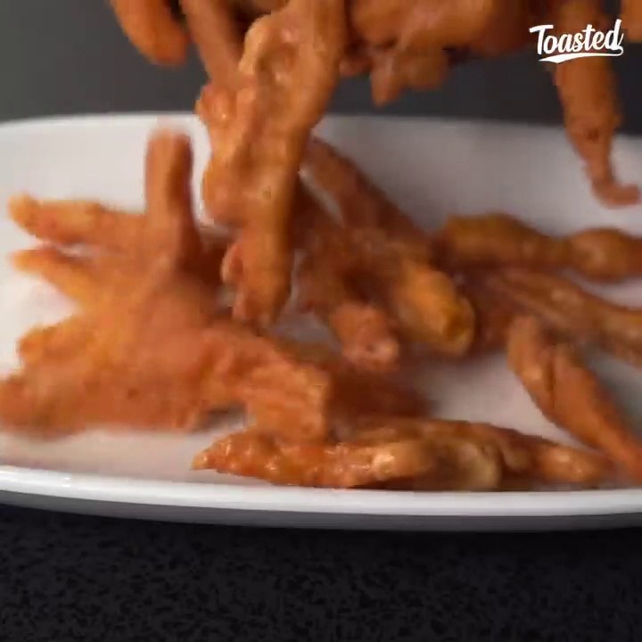 Crispy Egg French Fries Recipe _ Easy Egg French Fries _ Egg Snacks Recipe _ Toasted