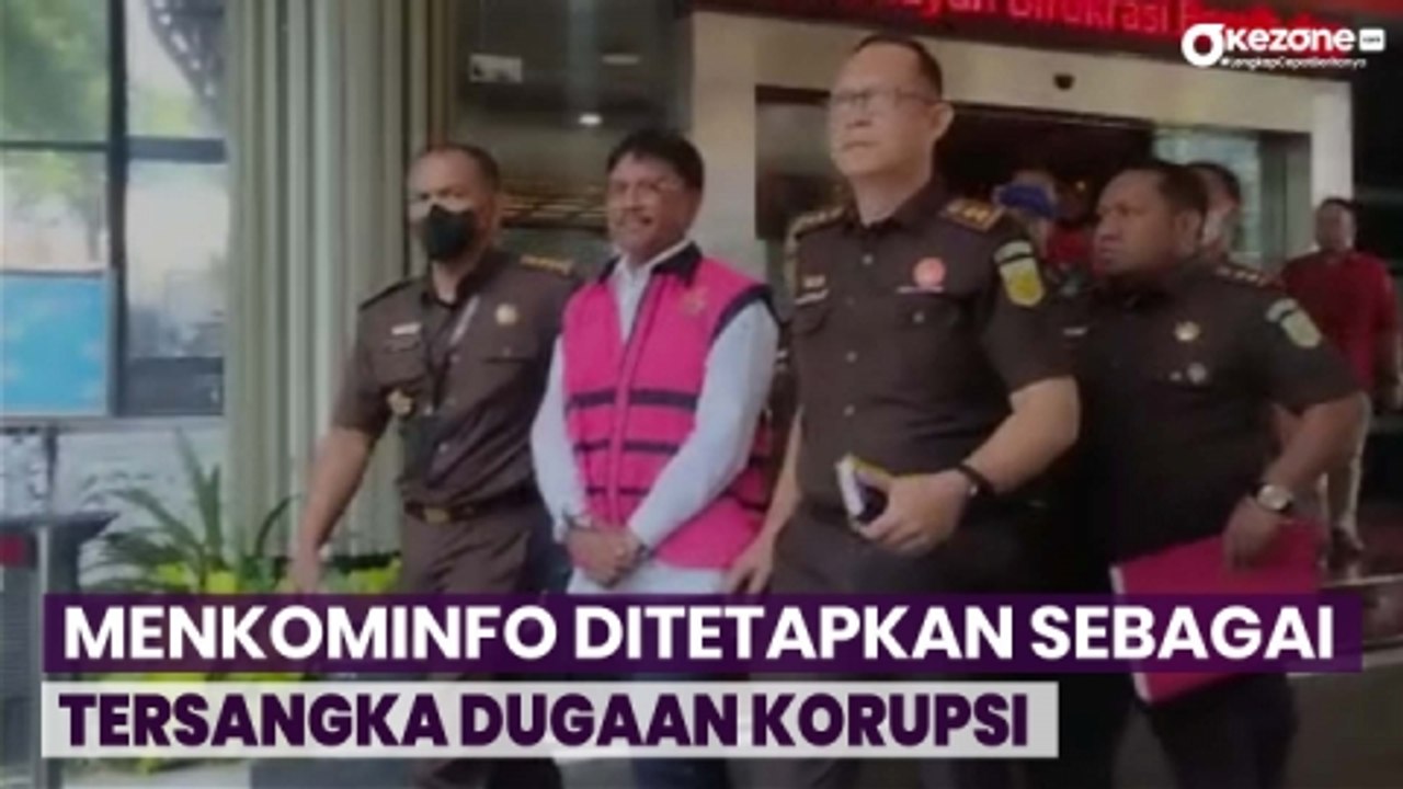 Kejagung Tetapkan Menkominfo Tersangka Dugaan Korupsi