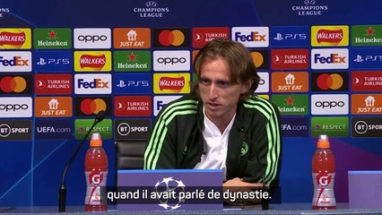 Luka Modrić veut prolonger la "dynastie Real"