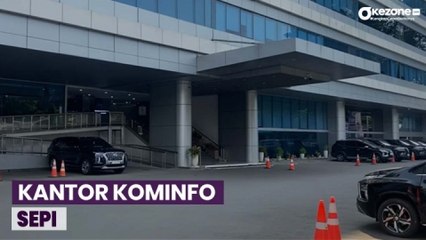Menkominfo Resmi Ditahan Kejagung, Begini Suasana Kantor Kominfo
