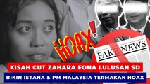 Kisah Cut Zahara Fona Lulusan SD Berbekal Tape Recorder Bikin Istana dan PM Malaysia Termakan Hoax