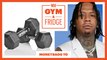 Rapper Moneybagg Yo Shows Off His Gym & Fridge | Gym & Fridge | Men's Health