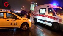 Maltepe D-100 Karayolu'nda 12 araçlık zincirleme kaza: 3 yaralı
