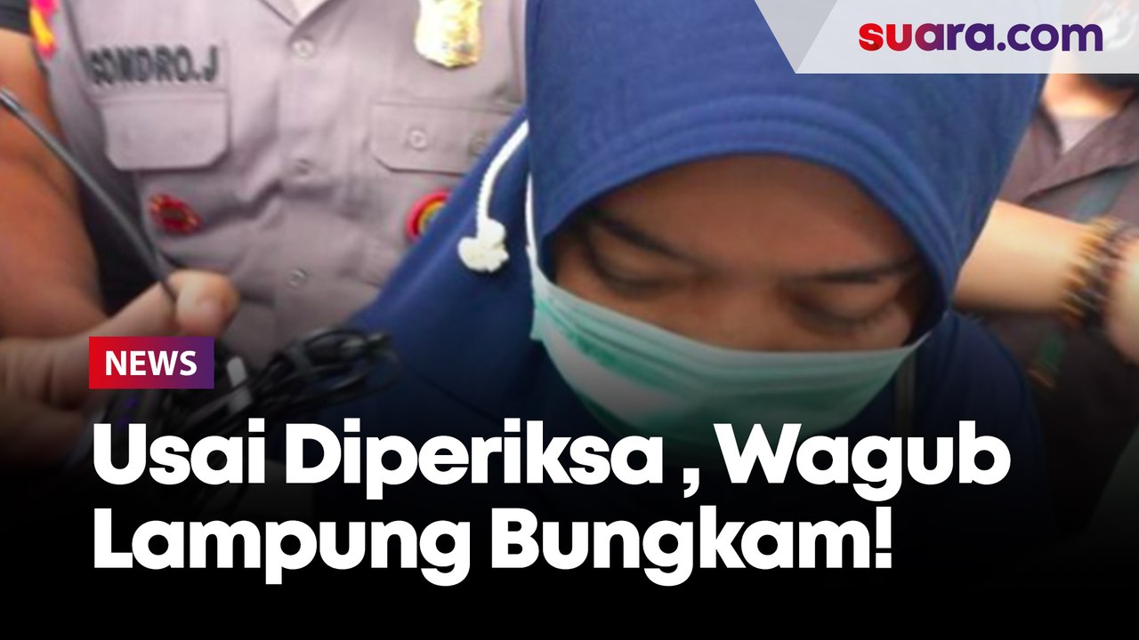 Sebelas Dua Belas dengan Kadinkes Reihana, Wagub Lampung Chusnunia Bungkam Usai Diperiksa KPK