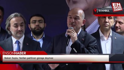 Bakan Soylu: Yenilen pehlivan güreşe doymaz