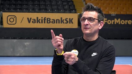 İSTANBUL - VakıfBank Başantrenörü Guidetti, Süper Final öncesi işini sıkı tutuyor