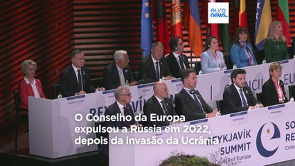 Conselho da Europa focado em responsabilizar a Rússia