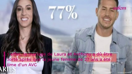 Laura (Mariés au premier regard) victime d'un AVC, elle a de nouveau été hospitalisée