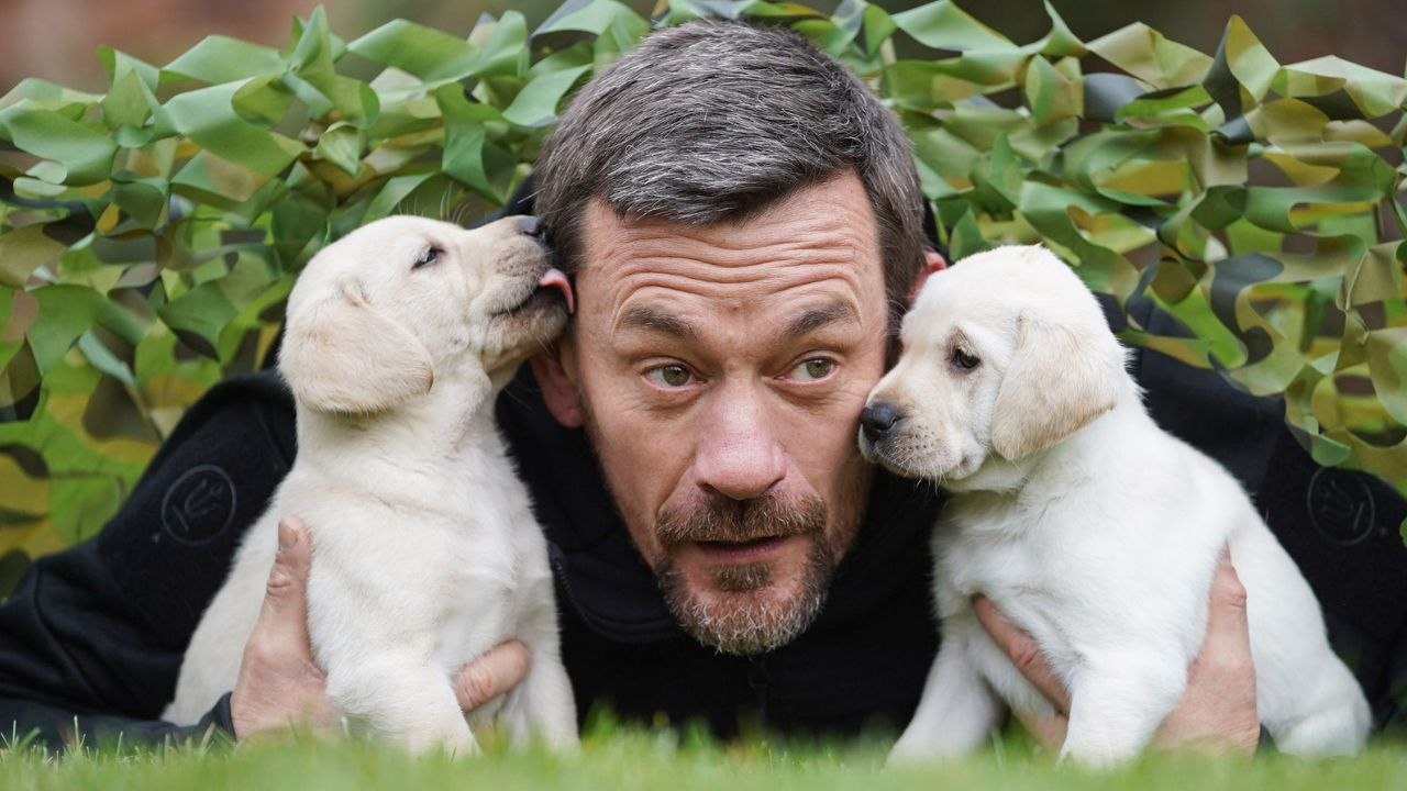 Puppies given guide dog training - by the SAS