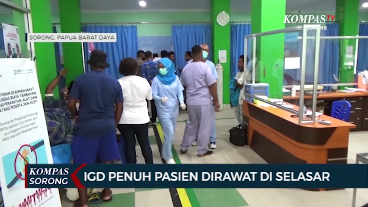 RSUD Sele Be Solu Kota Sorong Minim Fasilitas Pasien Dirawat di  Selasar