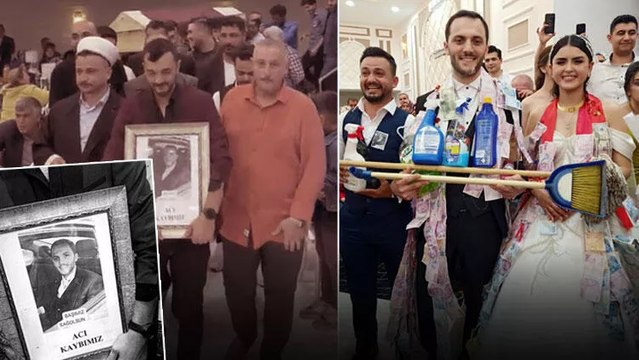 Damadı yaşarken öldüren arkadaşları düğün salonuna tabutla geldi