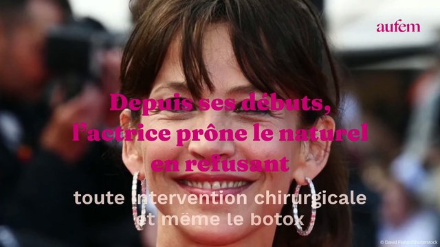 Sophie Marceau rayonnante, elle s'affiche sans maquillage sur Instagram