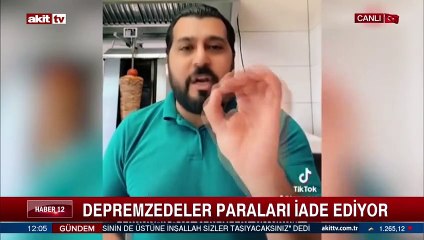Depremzedeler yardımları iade ediyor