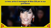 Le Iene, arriva il messaggio di Nina Zilli per la sua gravidanza