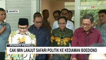 Safari Politik Berlanjut, Ketum PKB Muhaimin Iskandar Temui Mantan Wapres Boediono di Kediamannya