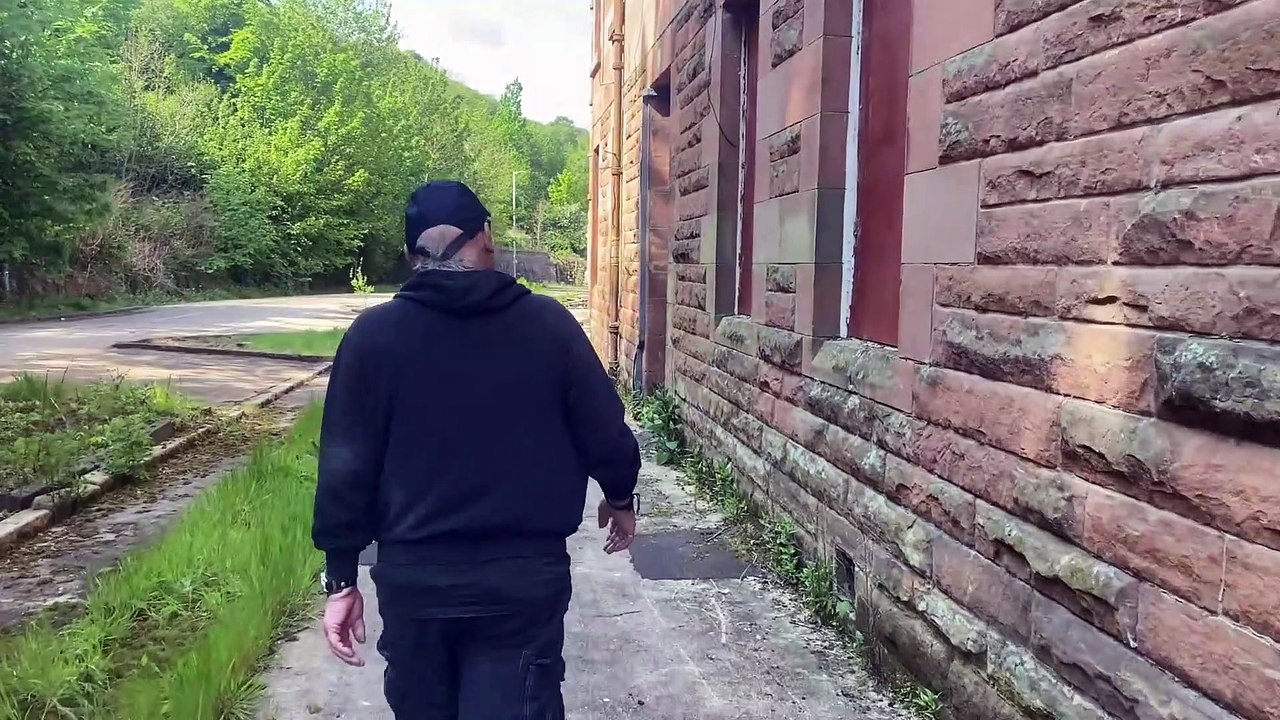 One of the last remaining residents of a derelict estate dubbed 'Britain's Chernobyl" says he won't leave - despite it being earmarked for demolition