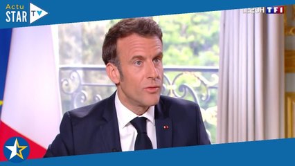 "Je n'aime pas cet adjectif !" : Emmanuel Macron s’agace d’une question de Gilles Bouleau sur son ca