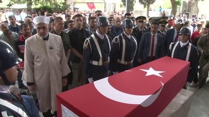 Şehit Jandarma Uzman Çavuş Gaffar Mayik son yolculuğuna uğurlandı