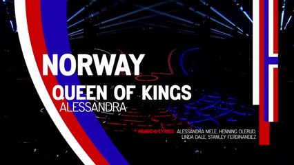 Alessandra - Queen of Kings (LIVE) - Norway  - Grand Final - Eurovision 2023