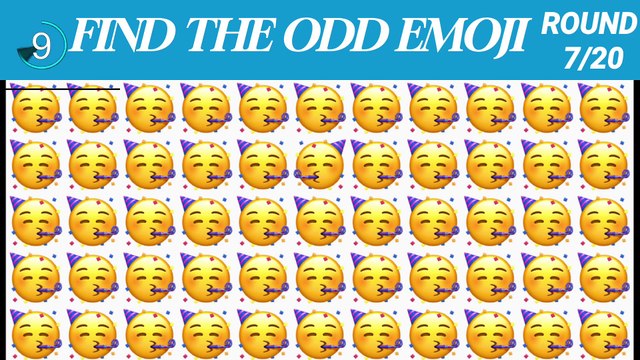 HOW GOOD ARE YOUR EYES #5 Find The Odd Emoji Out | Emoji Puzzle Quiz