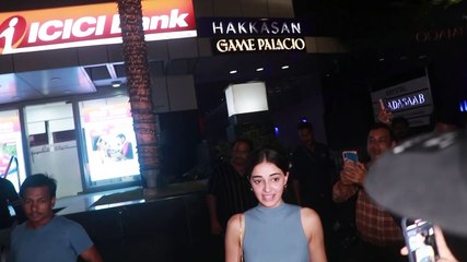 Aditya Roy Kapur and Ananya Panday spotted on a dinner date