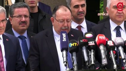 YSK Başkanı Ahmet Yener, Açıklama Yapıyor