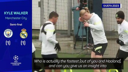 Who wins in a race: Haaland or Walker?