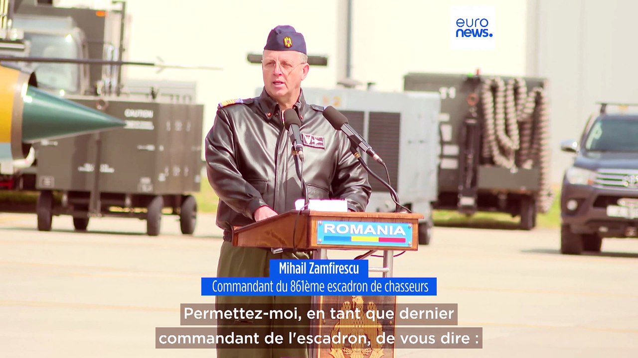 Guerre en Ukraine : La Roumanie se sépare de ses avions de chasse soviétiques