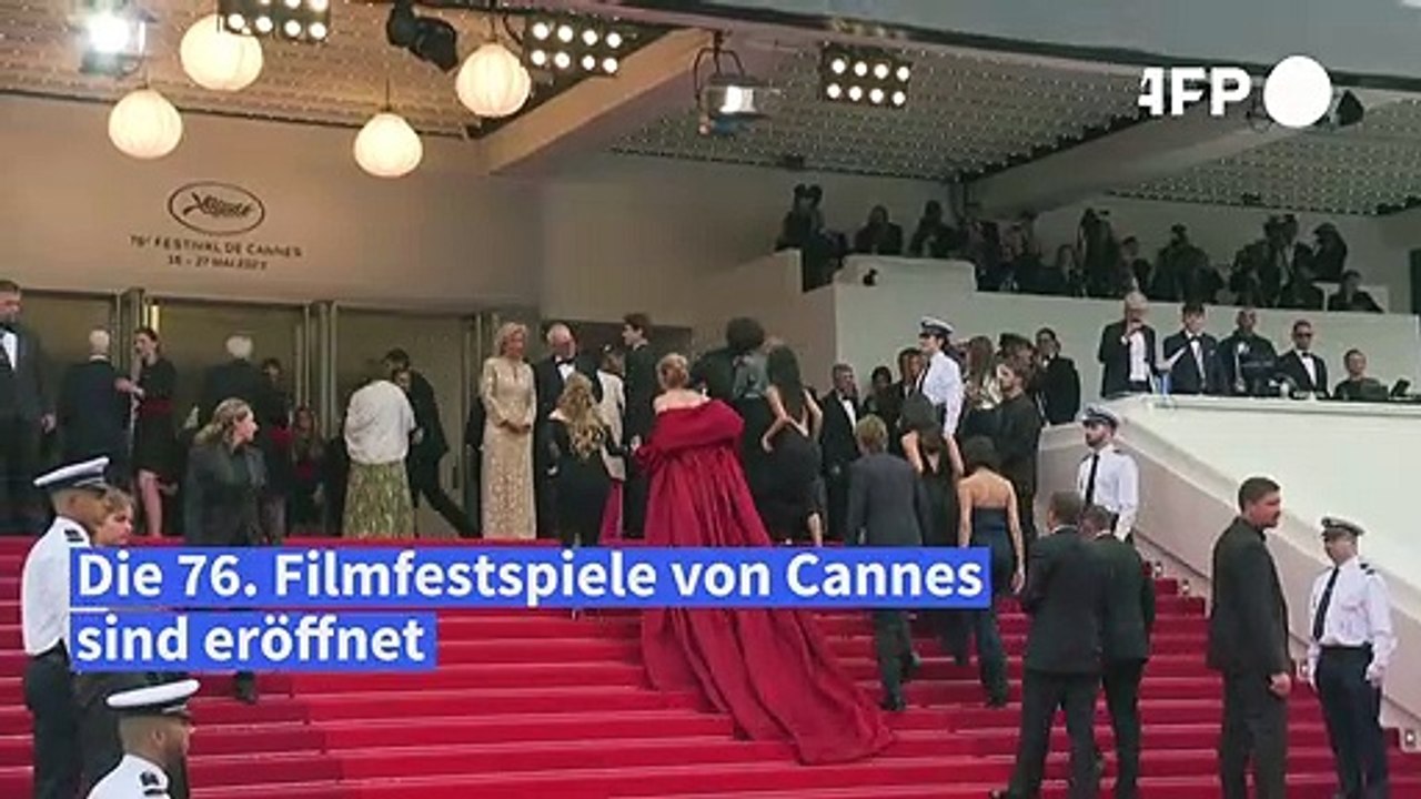 Das Filmfestival von Cannes ist eröffnet