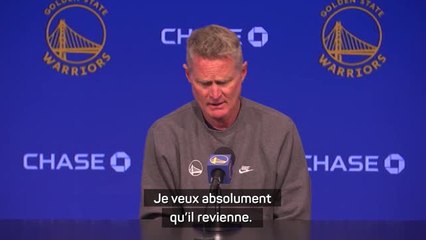 Warriors - Kerr : "Si Green ne revient pas, on n'est plus candidats au titre"
