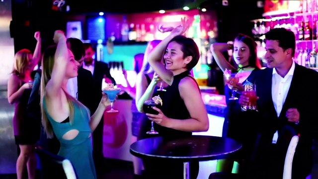 Atmos Fear - People in the crowd at disco - Electronic Dance Music