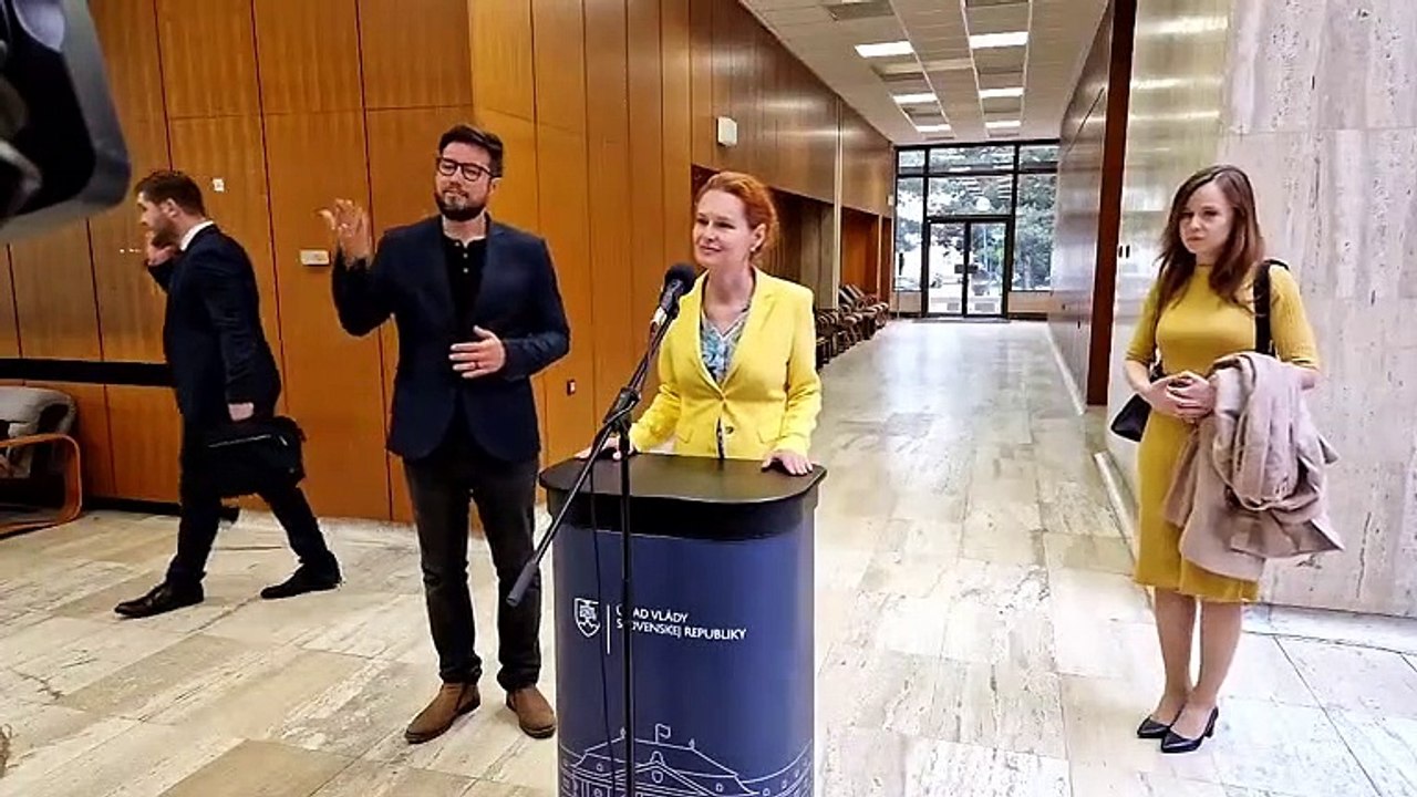 ZÁZNAM: Brífing vicepremiérky L. Vašákovej