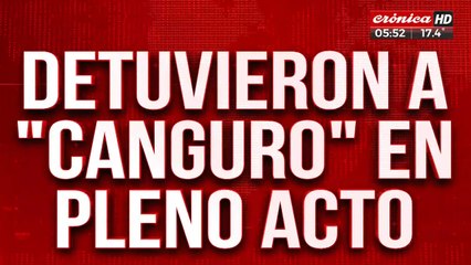 ¡Detuvieron a ladrón "canguro" en pleno acto!