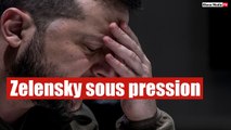 Les bailleurs occidentaux de l'ukraine mettent Zelensky sous pression