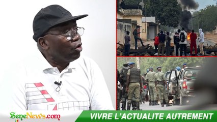 Maintient de l'ordre policiers - les révélations de Commissaire Keita