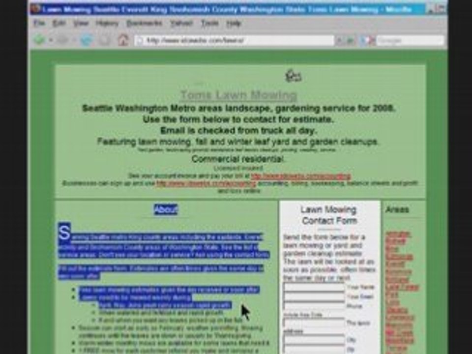 Lawn Mowing Seattle Washington