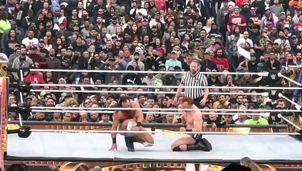 Gunther defeats Sheamus & Drew McIntyre at Wrestlemania 39