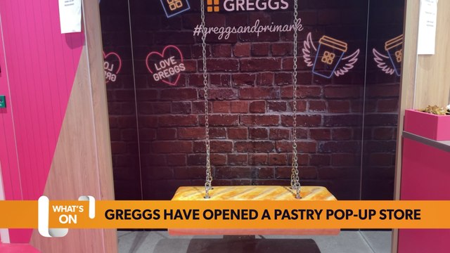 Bristol May 17 Headlines: Greggs have opened a pastry shop in broadmead featuring a sausage roll swing