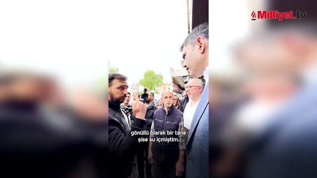 Depremzede vatandaş ile Bakan Kurum arasında dikkat çeken diyalog: Benim de kanıma dokundu