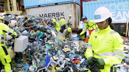 Most of the ocean's plastic started in rivers. Can giant trash barriers help?