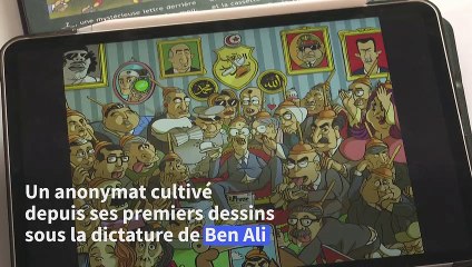 En Tunisie, le caricaturiste Z, l'une des rares voix critiques du président Saïed