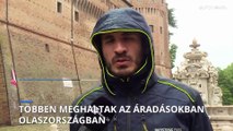 Többen meghaltak az áradásokban Olaszországban