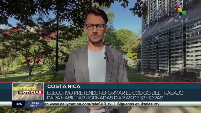 Gobierno de Costa Rica discute nuevo proyecto de cambio de jornadas laborales