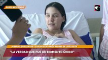 “La verdad que fue un momento único”, indicaron los papás primerizos que tuvieron a su bebé el hospital Materno Neonatal