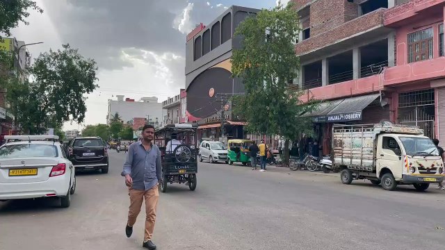 जयपुर में तेज गर्मी के बीच छाए बादल, हल्की बूंदाबांदी भी हुई, देखे वीडियो