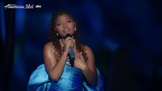 Halle Bailey Sings 'Part of Your World' from The Little Mermaid - American Idol 2023