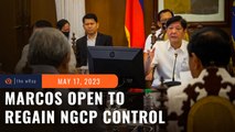 Marcos open to taking back control of NGCP