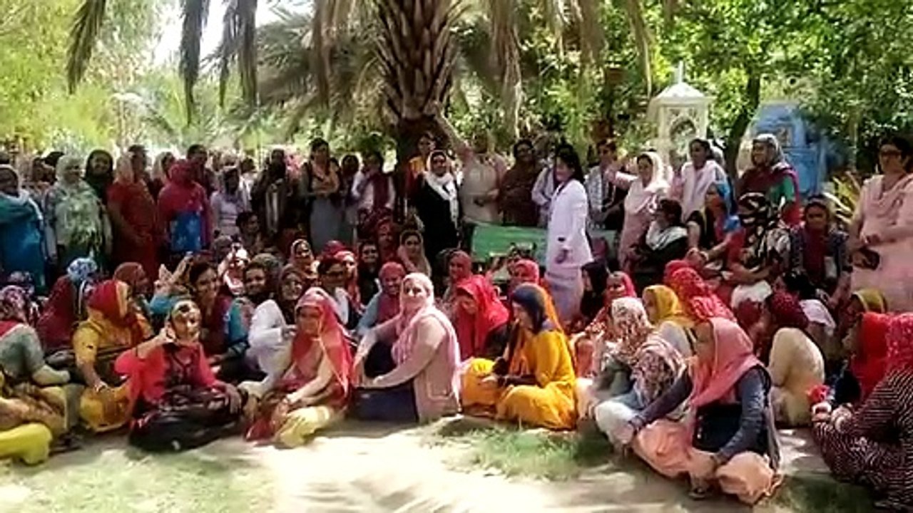 एएनएम-एलएचवी अनिश्चित कालीन हड़ताल पर